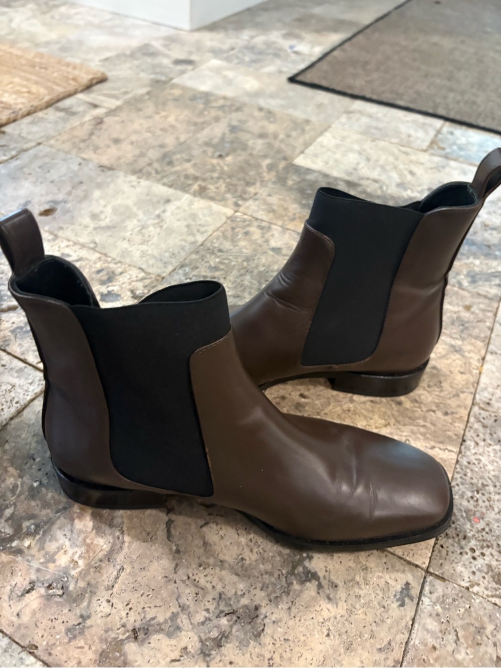 Everlane Classic Chelsea Ankle Boots - Brown